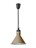 Rise and fall heat lamp, conical, HENDI, Beige, 230V/250W, ⌀275x(H)250mm