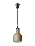 Rise and fall heat lamp, cylindrical, HENDI, Beige, 230V/250W, ⌀175x(H)250mm