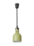 Rise and fall heat lamp, cylindrical, HENDI, grön, 230V/250W, ⌀175x(H)250mm
