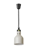 Rise and fall heat lamp, cylindrical, HENDI, vit, 230V/250W, ⌀175x(H)250mm