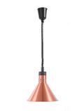 Rise and fall heat lamp, conical, HENDI, Copper, 230V/250W, ⌀275x(H)250mm