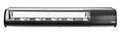 Sushi display, Arktic, Containers included: 5x GN 1/2 (H)40 mm., Black, 220-240V/190W, 1800x420x(H)265mm