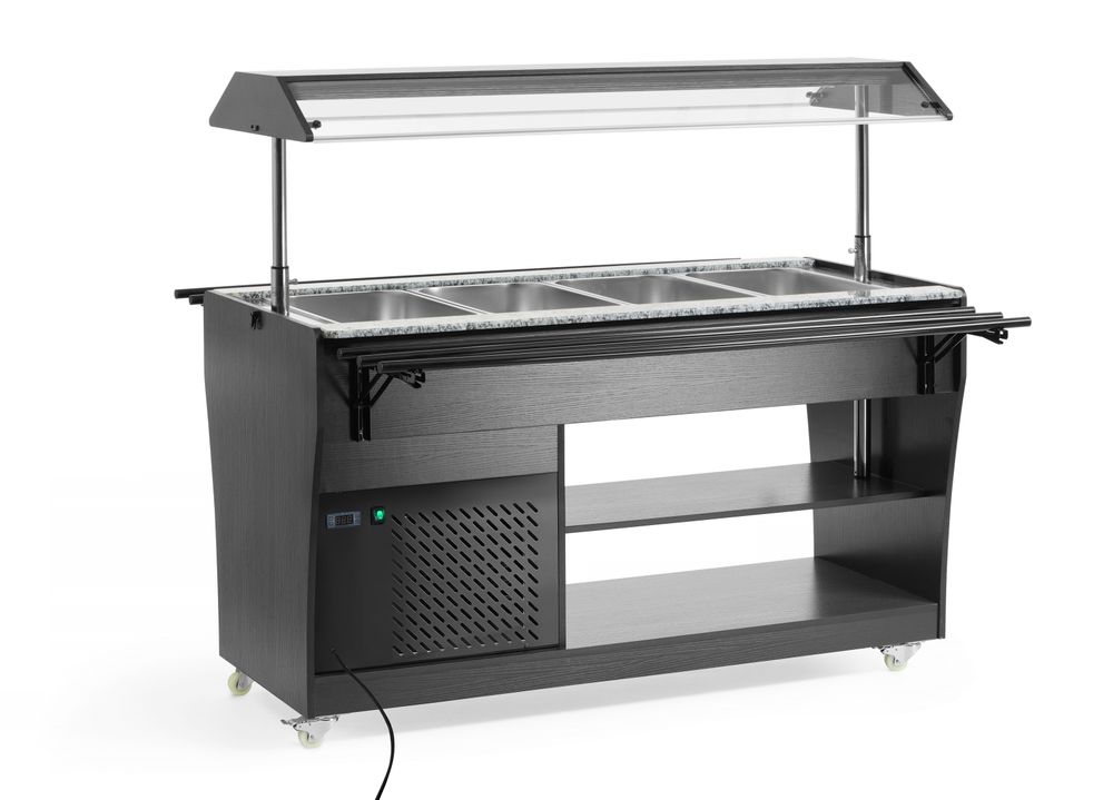 Salad buffet, Arktic, GN 1/1, 220-240V/170W, 1490x765x(H)1370mm