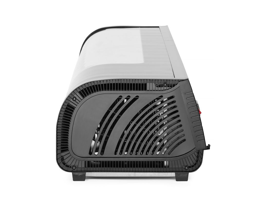 Sushi display, Arktic, Containers included: 6x GN 1/3 (H) 40mm., GN 1/3, Black, 220-240V/190W, 1529x426x(H)296mm