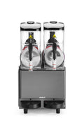 Slush machine 2x12 L, Arktic, 24L, Black, 220-240V/710W, 415x507x(H)810mm