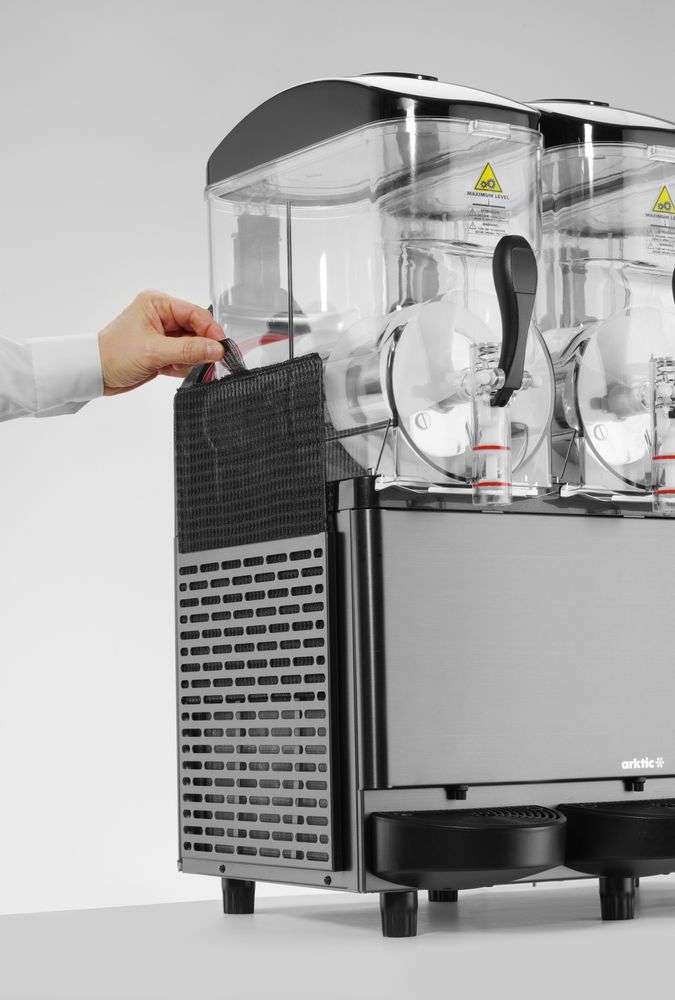 Slush machine 3x12 L, Arktic, 36L, Black, 220-240V/1080W, 610x490x(H)775mm