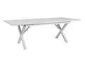 HILLMOND 160/220x100 cm - Vit matt