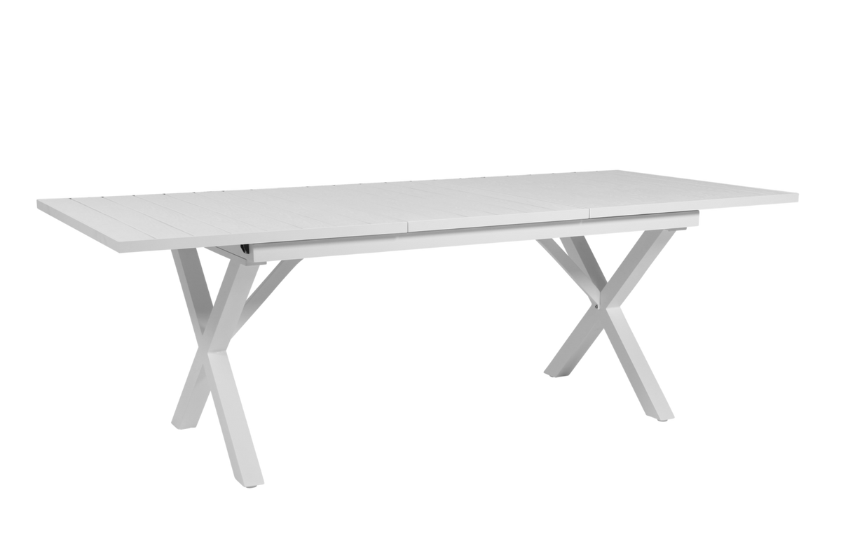 HILLMOND 160/220x100 cm - Vit matt