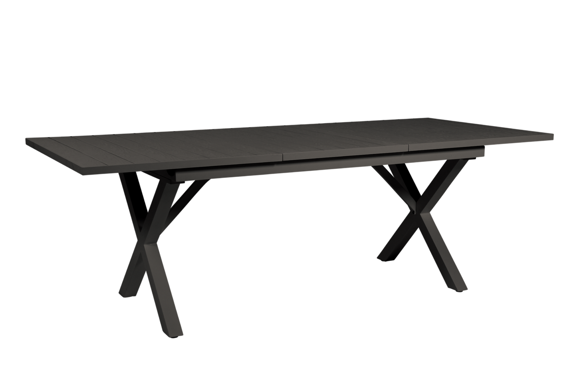 HILLMOND 160/220x100 cm - Svart matt