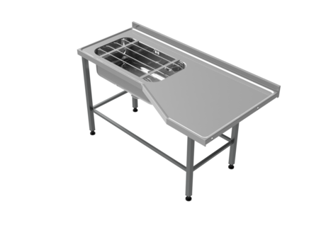 MR 214 INMATNINGSBÄNK DISK 1600*850*900mm