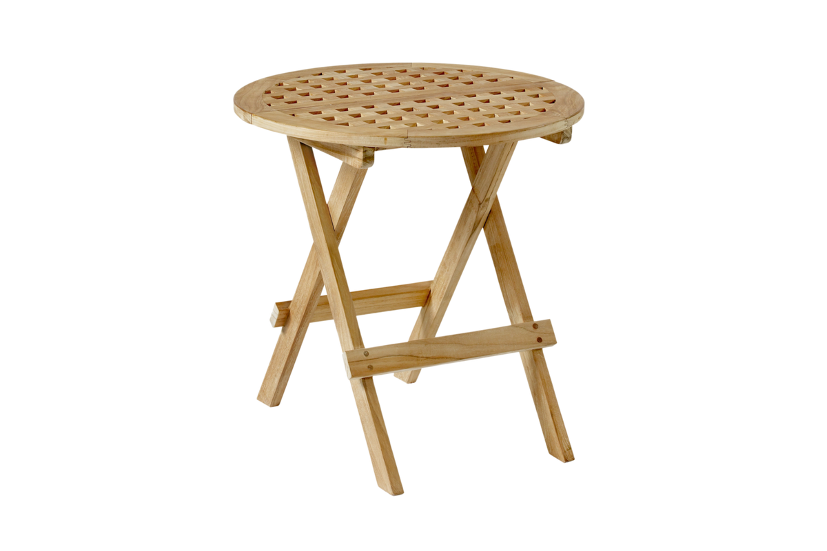 KRETA Ø50 H50 cm - Teak