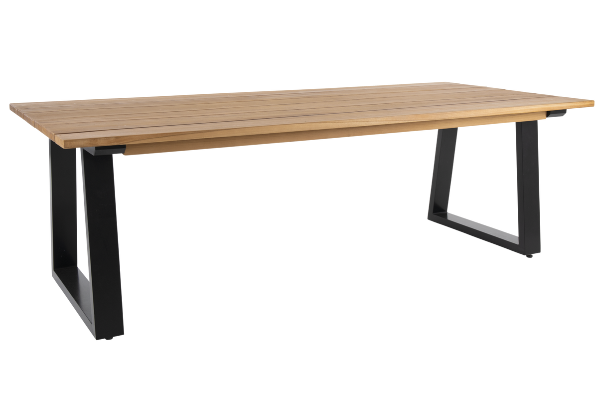 LAURION 230cm - Teak/Svart