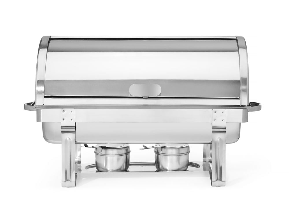 Rolltop-Chafing dish gastronorm 1/1, HENDI, 9L, 590x340x(H)400mm