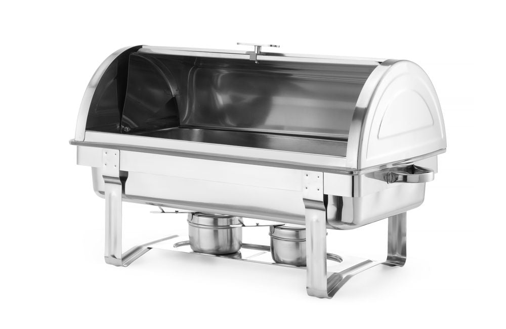 Rolltop-Chafing dish gastronorm 1/1, HENDI, 9L, 590x340x(H)400mm