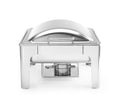 Chafing dish GN 2/3 satin finish, HENDI, Profi Line, 6L, 395x430x(H)290mm