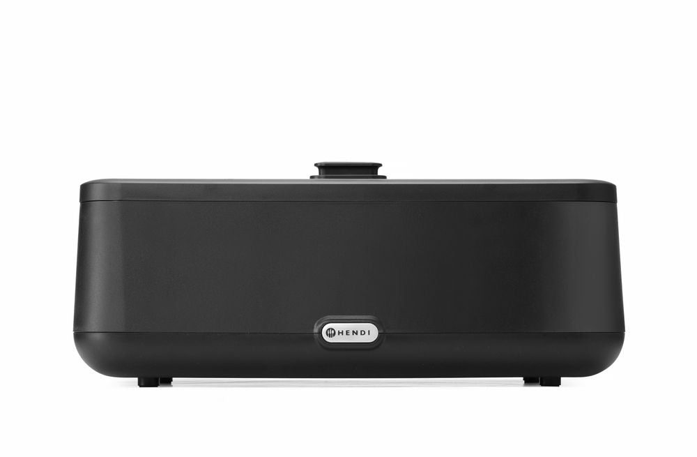 Chafing dish UNIQ, HENDI, desiGNed by Robert Bronwasser, svart, 220-240V/700W, 607x402x(H)245mm