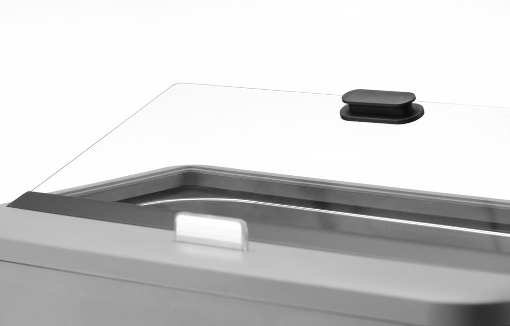 Chafing dish UNIQ, HENDI, desiGNed by Robert Bronwasser, vit, 220-240V/700W, 607x402x(H)245mm