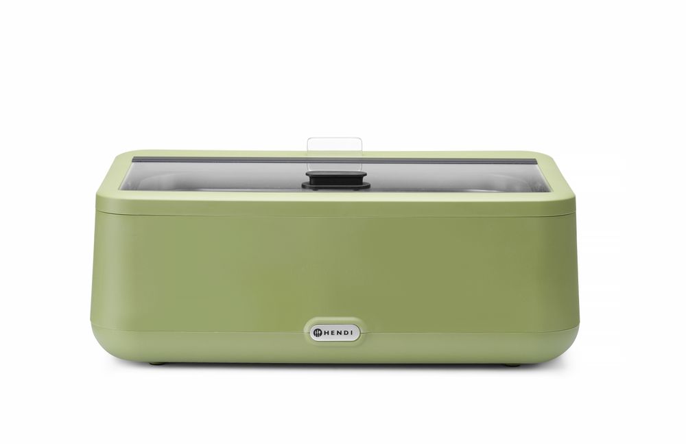 Chafing dish UNIQ, HENDI, desiGNed by Robert Bronwasser, grön, 220-240V/700W, 607x402x(H)245mm