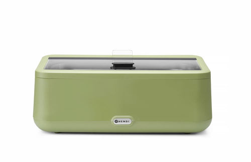 Chafing dish UNIQ, HENDI, desiGNed by Robert Bronwasser, grön, 220-240V/700W, 607x402x(H)245mm