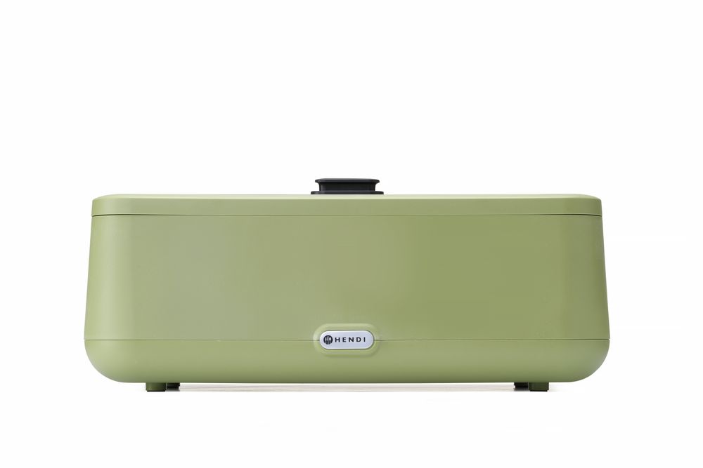 Chafing dish UNIQ, HENDI, desiGNed by Robert Bronwasser, grön, 220-240V/700W, 607x402x(H)245mm