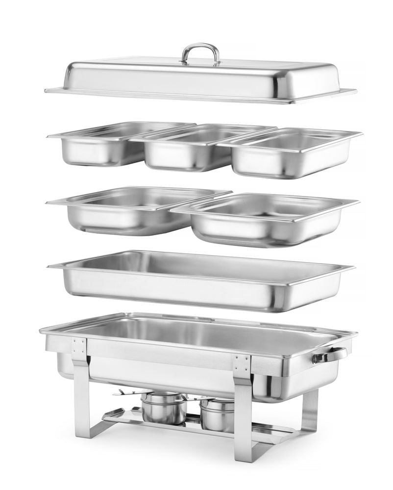Chafing dish gastronorm 1/1, HENDI, Kitchen Line, 9L, 585x385x(H)315mm