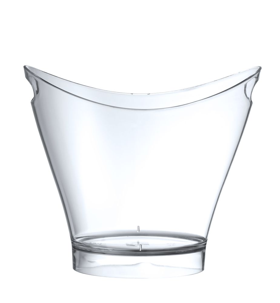 Wine and champagne bucket, BarUp, 6L, Transparent, 300x240x(H)260mm, Oval