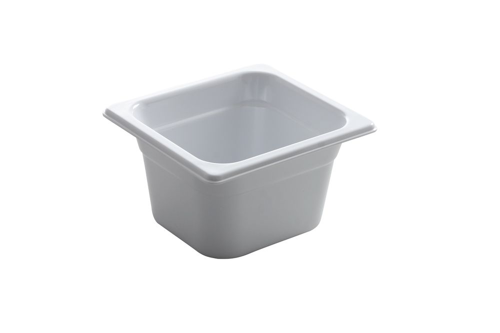 Melamine kantin/behållares, HENDI, kantin/behållare only, GN 1/6, 176x162x(H)100mm