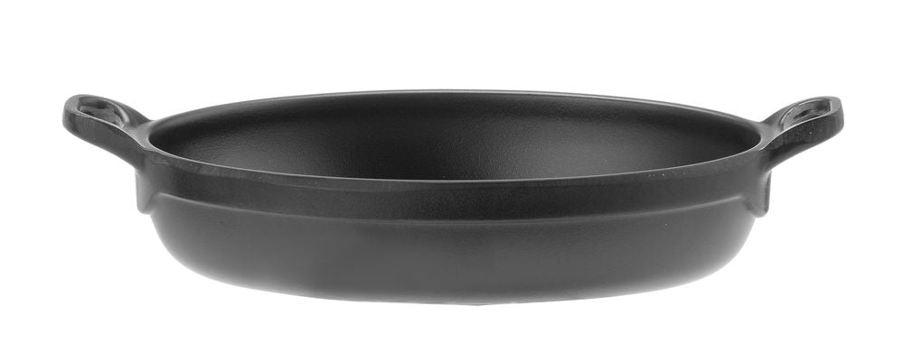 Mini oval pan Little Chef, Fine Dine, Black, 155x80x(H)37mm