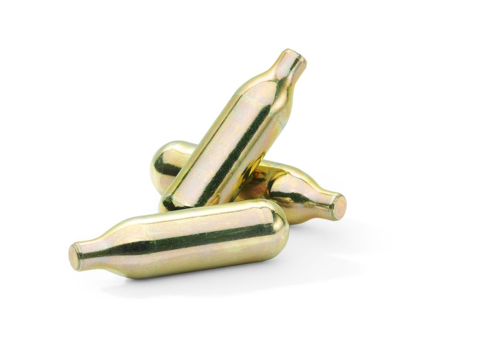 Soda chargers, BarUp, Gold, 10 pcs