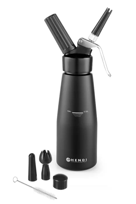 Gräddsifon 0,5 L Svart