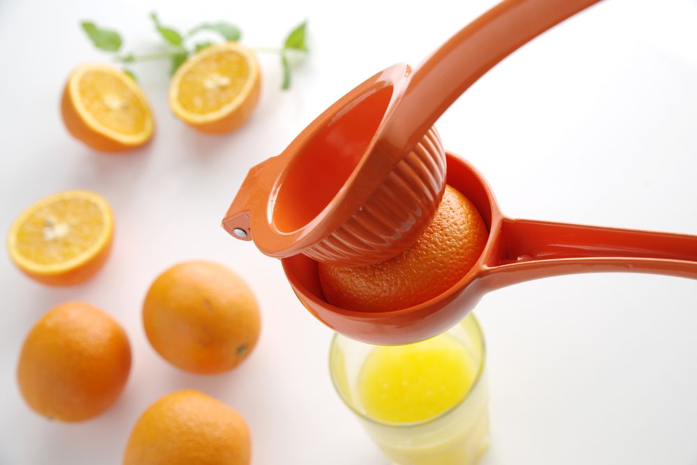 Citrus squeezer, BarUp, orange (for oranges), 232x91x(H)60mm
