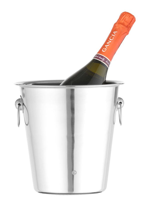 Champagne cooler, BarUp, 3,3L, Silver, ⌀220x(H)190mm