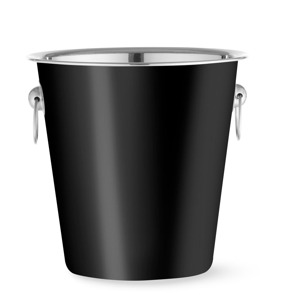 Champagne cooler, BarUp, 3,3L, Black, ⌀220x(H)190mm