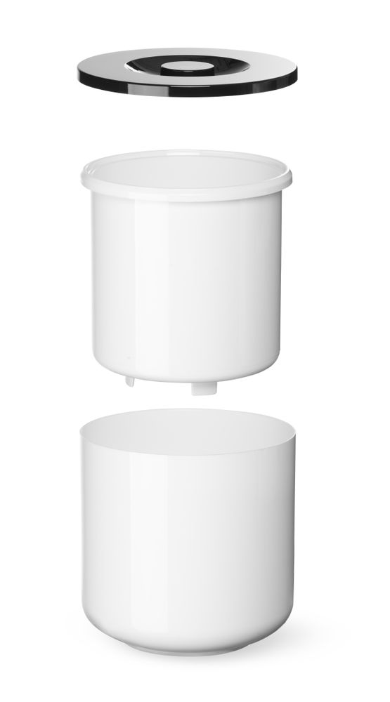 Ice bucket, BarUp, 5L, White, ⌀190x(H)200mm