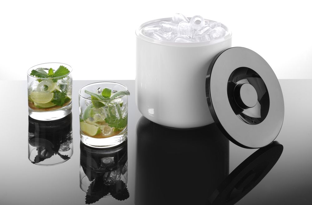 Ice bucket, BarUp, 5L, White, ⌀190x(H)200mm