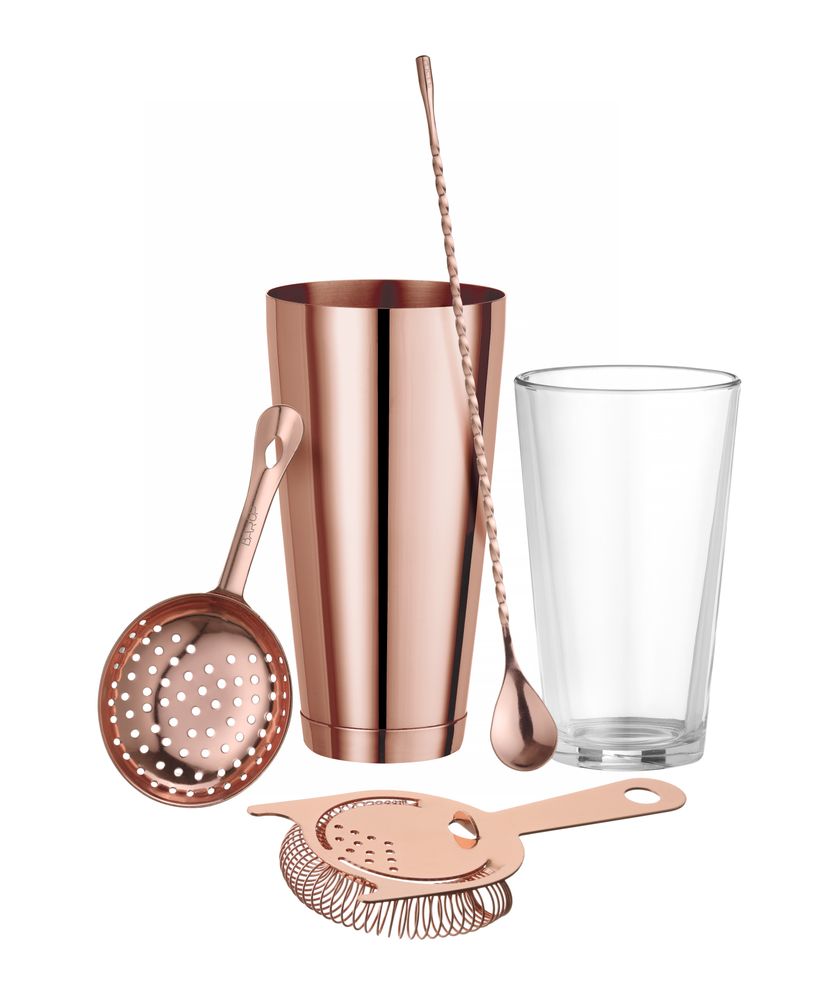 Julep strainer, BarUp, Copper, 160x75mm