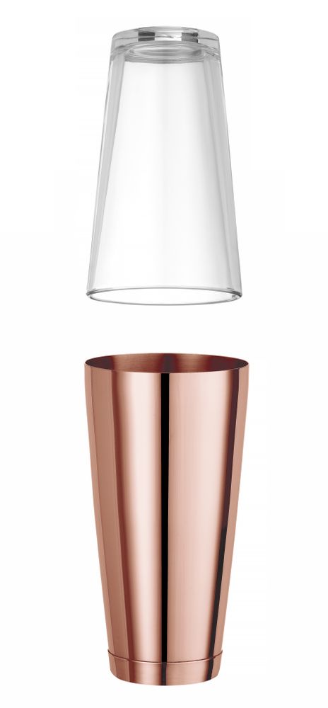 Boston shaker, BarUp, 0,8L, Copper, ⌀90mm