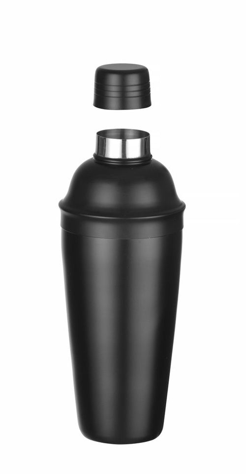 Cobbler shaker 3-part, BarUp, Black, ⌀85x(H)240mm