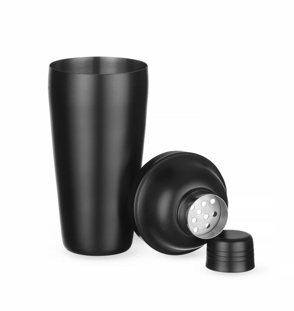 Cobbler shaker 3-part, BarUp, Black, ⌀85x(H)240mm