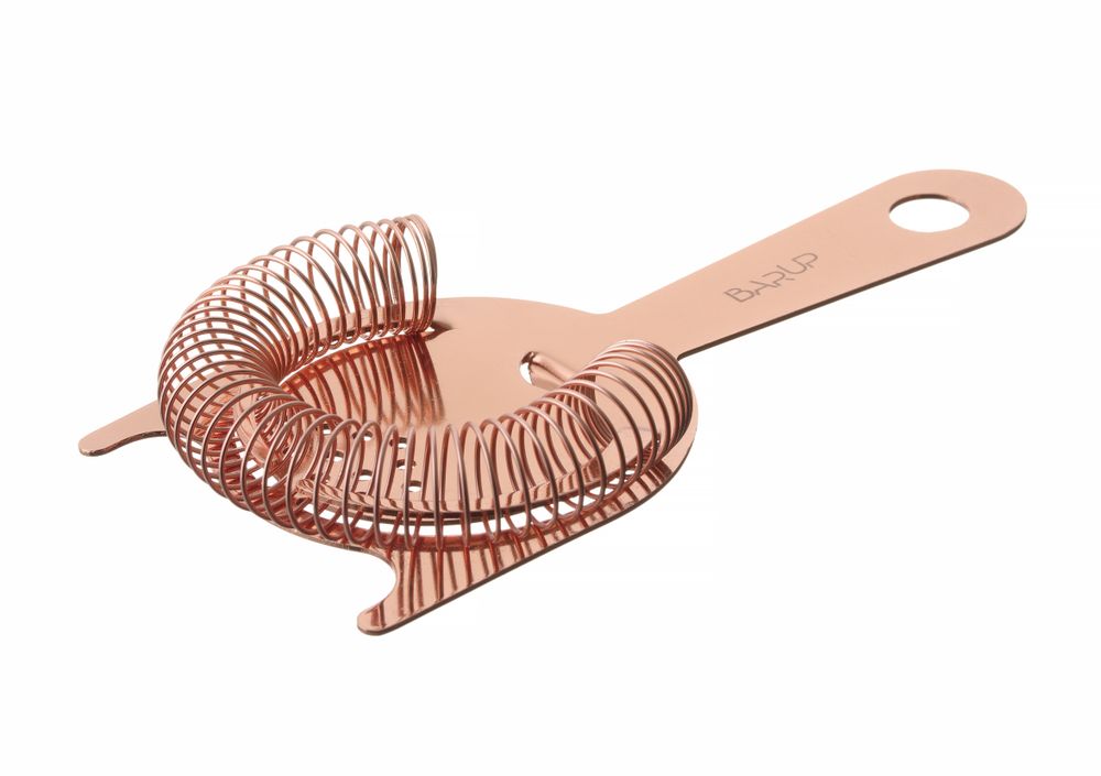 Hawthorne strainer, BarUp, Copper, 160x75x(H)15mm