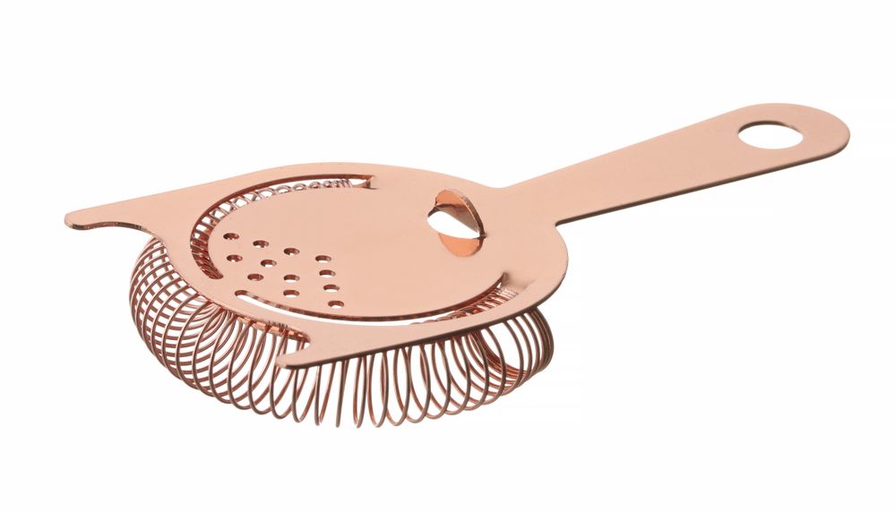 Hawthorne strainer, BarUp, Copper, 160x75x(H)15mm