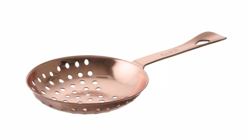 Julep strainer, BarUp, Copper, 160x75mm