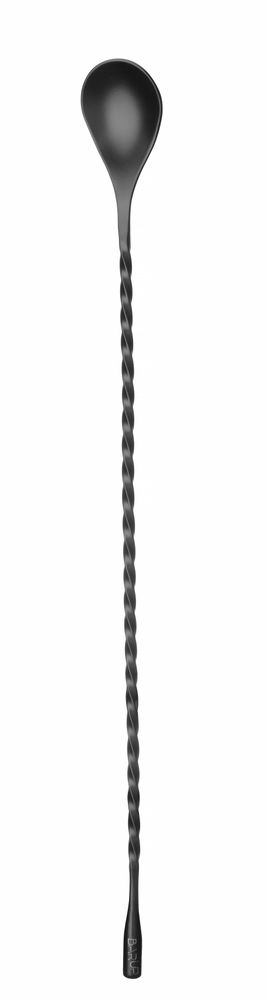 Bar spoon, BarUp, Black, 385x35mm