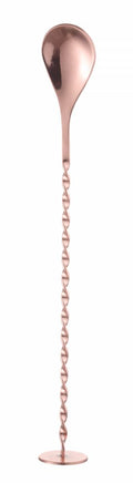 Bar spoon with muddler, BarUp, Copper, 280x35mm