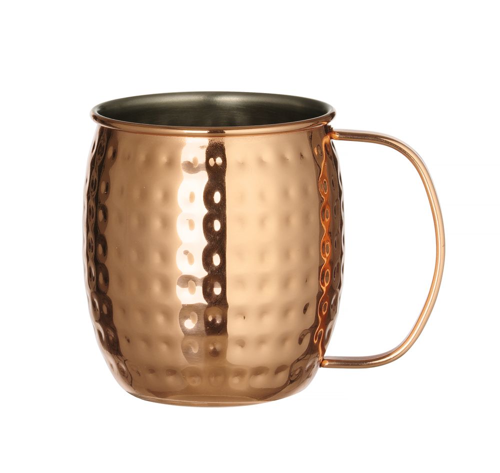 Cocktail mug, BarUp, Beer mug, 0,4L, Copper, ⌀85x(H)105mm
