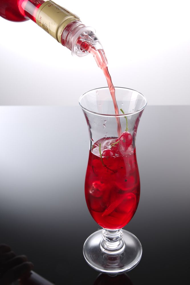 Free-flow pourer, BarUp, Transparent, 4 pcs