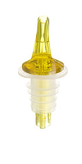 Free-flow pourer, BarUp, Yellow, 4 pcs