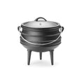 Cast iron gryta, HENDI, svart, ⌀245x(H)280mm