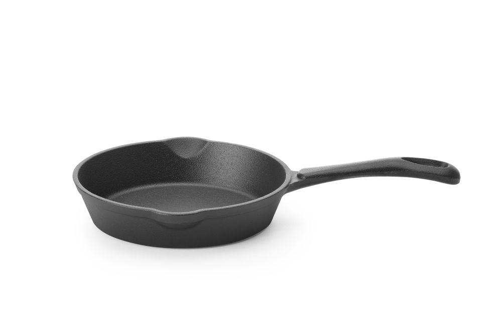 Cast iron skillet, HENDI, svart, ⌀165x(H)35mm, Round