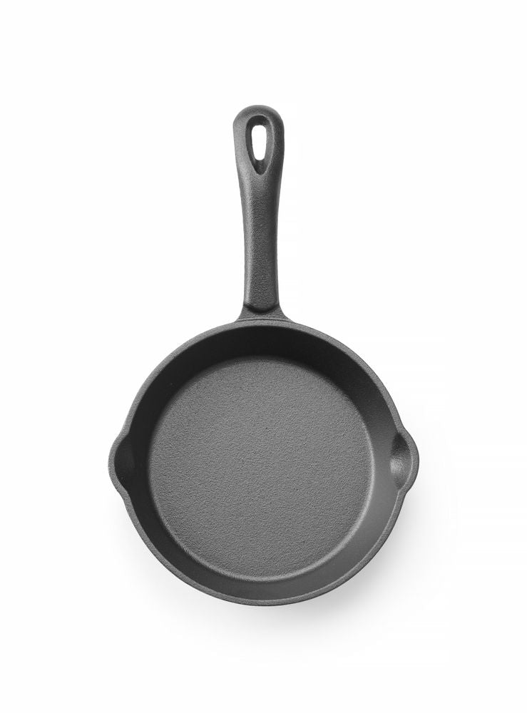 Cast iron skillet, HENDI, svart, ⌀250x(H)40mm, Round